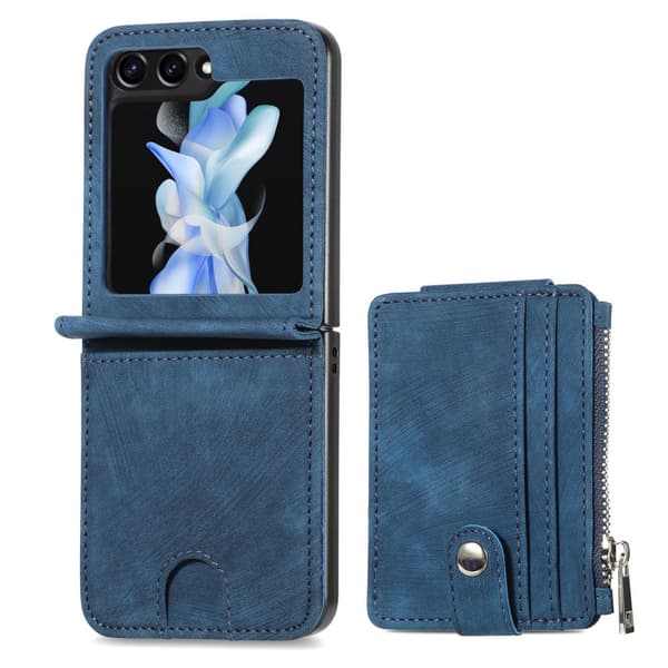 Galaxy Z Flip 5 5G -  2 in 1 Plånboksfodral med kortfack