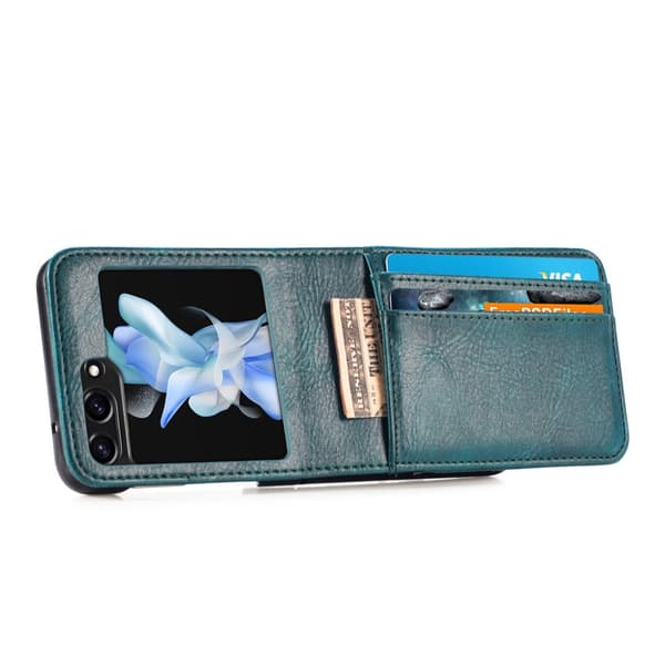 Galaxy Z Flip 5 5G - Plånboksfodral med kortfack