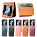 Miniatyrbild 3 av 11: Galaxy Z Flip 5 5G - Plånboksfodral med kortfack