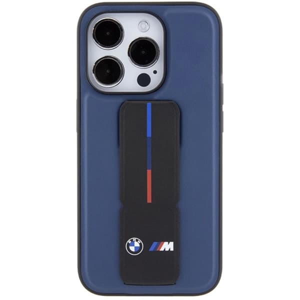 BMW iPhone 15 Pro Mobilskal M Grip Stand Bicolor