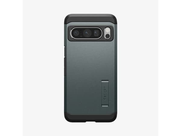 Spigen Tough Armor, Fodral, Google, Google Pixel 8 Pro, 17 cm (6,7"), Grön