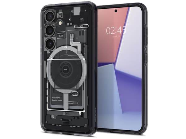 Spigen Ultra Hybrid Zero One, Etui, Samsung, Galaxy S24 (2024), 15,8 cm (6.2"), Sort, Grå