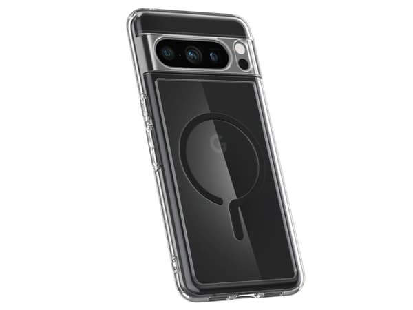 Spigen Ultra Hybrid OneTap Ring, Kuvertväska, Google, Pixel 8 Pro, 17 cm (6.7"), Svart