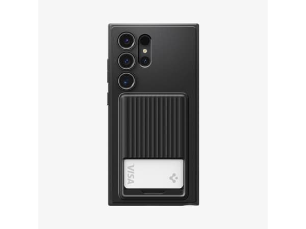 Spigen Liquid Slot, Omslag, Samsung, Galaxy S24 Ultra, 17,3 cm (6.8"), Svart