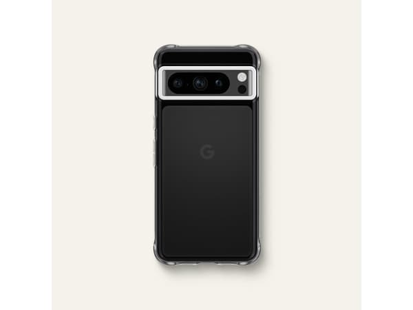 Spigen Cyrill Ultra Sheer, kansi, Google, Pixel 8 Pro, 17 cm (6,7"), harmaa
