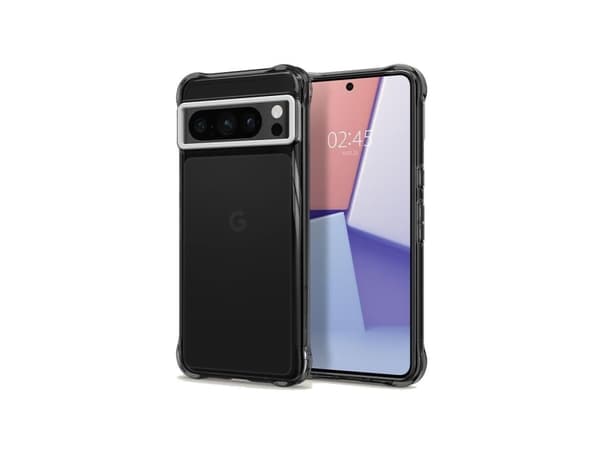 Spigen Cyrill Ultra Sheer, kansi, Google, Pixel 8 Pro, 17 cm (6,7"), harmaa