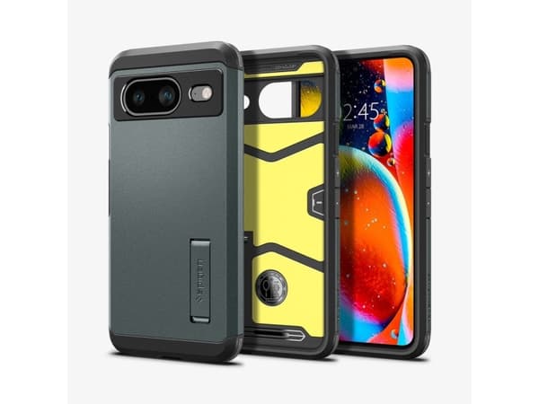 Spigen Tough Armor, Fodral, Google, Google Pixel 8, 15,7 cm (6,16"), Grön