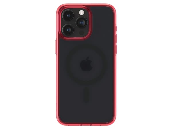 Spigen ACS07057, Omslag, Apple, iPhone 15 Pro, 15,5 cm (6.1"), Röd