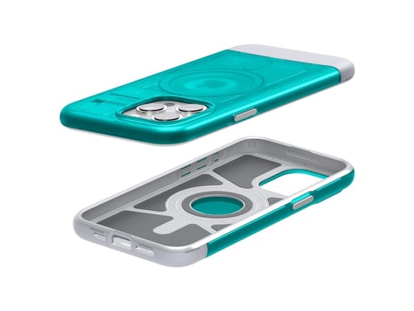 Spigen ACS06608, Omslag, Apple, iPhone 15 Pro Max, 17 cm (6.7"), Blå