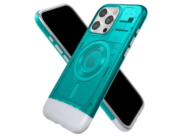 Spigen ACS06608, Omslag, Apple, iPhone 15 Pro Max, 17 cm (6.7"), Blå