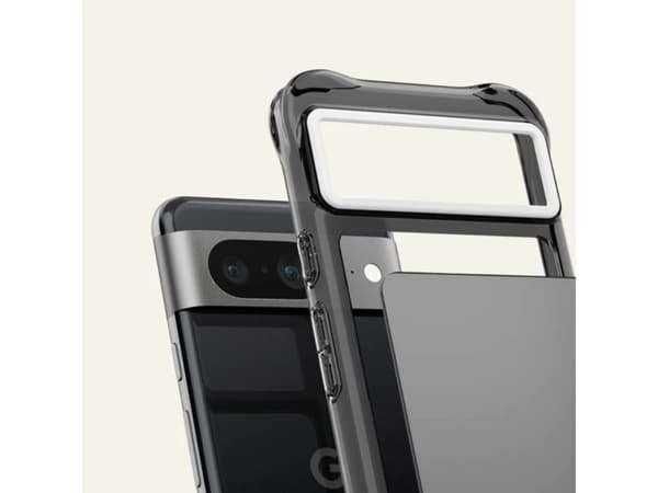 Spigen Cyrill Ultra Sheer, kansi, Google, Pixel 8, 15,7 cm (6,16"), harmaa