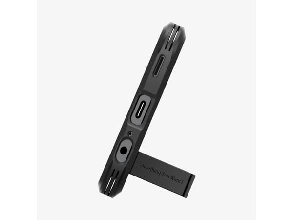 Kotelo Spigen Rugged Armor Case Samsung Galaxy A15 4G/5G - musta