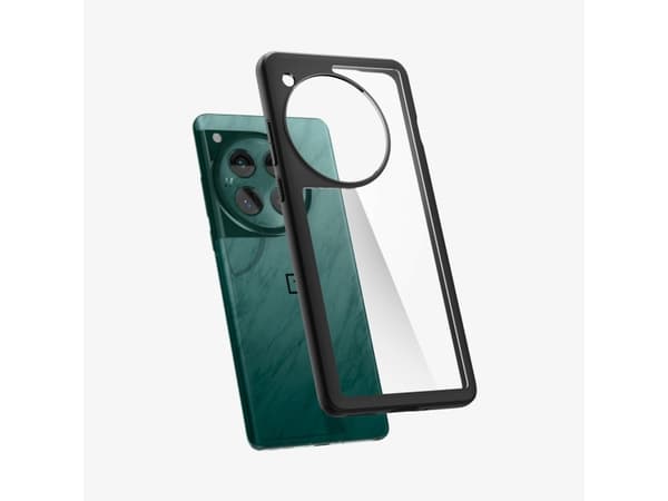 Spigen Ultra Hybrid OnePlus 12 Case Matte Black, Cover, OnePlus, OnePlus 12, 17.3 cm (6.8"), Black