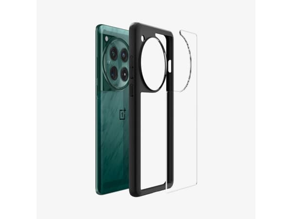 Spigen Ultra Hybrid OnePlus 12 Case Matte Black, Cover, OnePlus, OnePlus 12, 17.3 cm (6.8"), Black