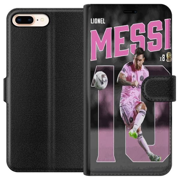 Apple iPhone 8 Plus Tegnebogsetui Lionel Messi