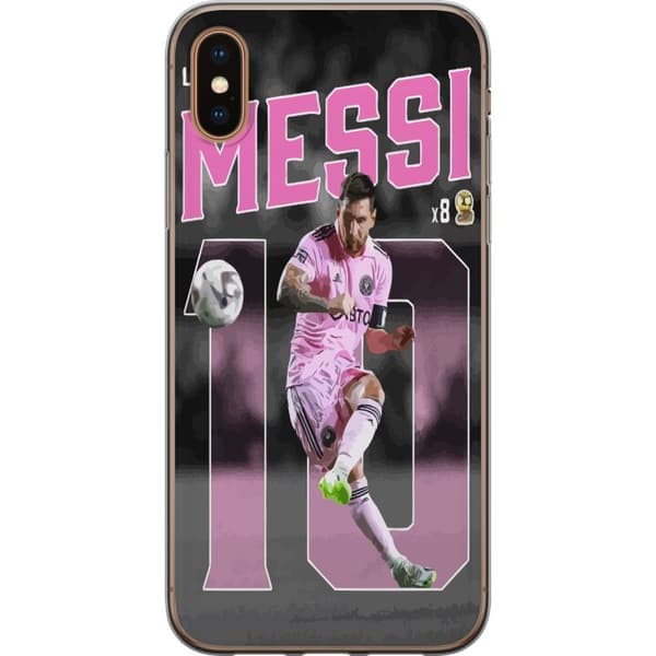 Apple iPhone X Gjennomsiktig deksel Lionel Messi