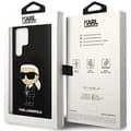 Miniatyrbild 8 av 8: Karl Lagerfeld Galaxy S24 Ultra Mobilskal Silikon Ikonik - Svart