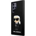 Miniatyrbild 2 av 8: Karl Lagerfeld Galaxy S24 Ultra Mobilskal Silikon Ikonik - Svart