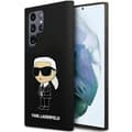 Miniatyrbild 1 av 8: Karl Lagerfeld Galaxy S24 Ultra Mobilskal Silikon Ikonik - Svart