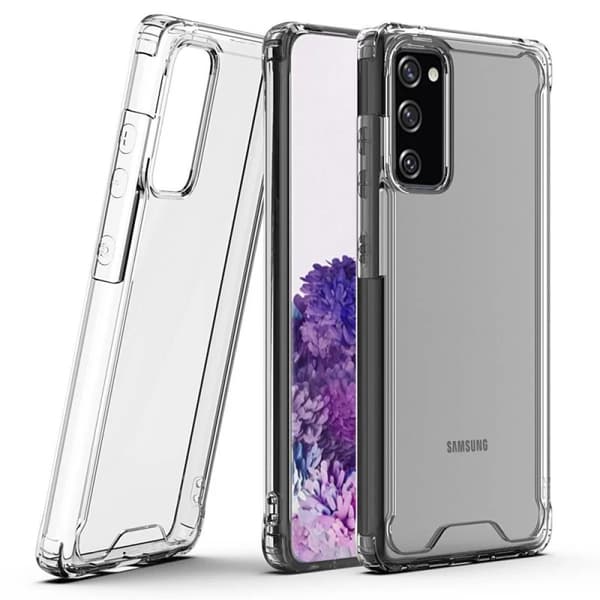 2-ST Transparent Mobilskal Galaxy S20 FE - Premium Skal S20 FE 2St