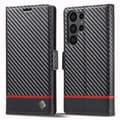 Miniatyrbilde 1 av 5: LC.IMEEKE Lommebok-deksel til Samsung Galaxy S24 Ultra - Svart