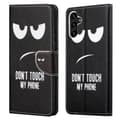 Pikkukuva 2 / 4: Lompakkokotelo Samsung Galaxy A55 - Don’t Touch My Phone