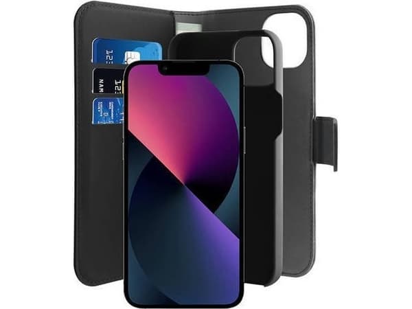 PURO PUROFOLIOMAGIP14MBK, iPhone 14 Plus, Musta