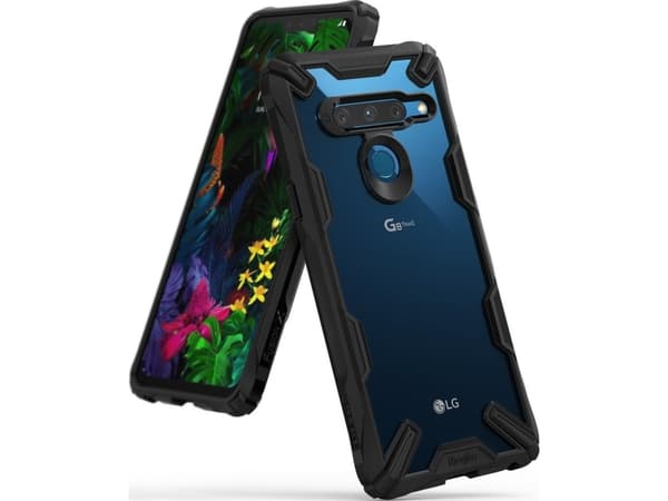 Veske Ringke Ringke Fusion X Case Armor Cover med ramme LG G8 ThinQ Black (FXLG0006) Universal