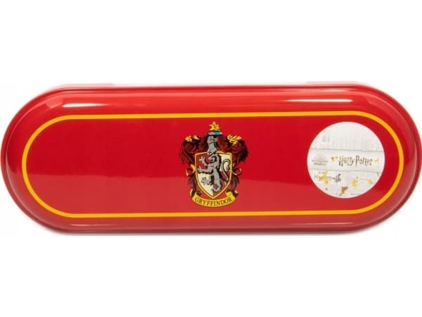 Harry Potter - Gryffindor pennal i metall (rød)