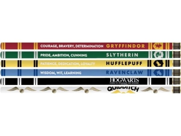 Harry Potter - blyanter i en House Pride-boks, 6 stk.