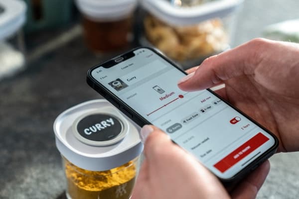 ZWILLING Fresh & Save CUBE Sæt Etiketholdere, 3-dele, Grå