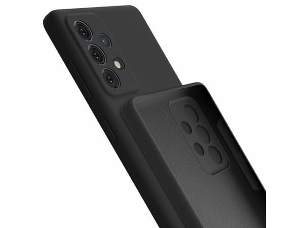 3MK Silicone Case, Galaxy A33 5G, Svart