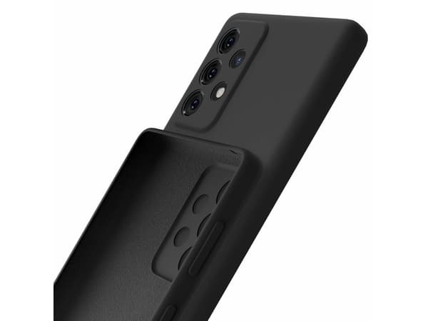 3MK Silicone Case, Galaxy A33 5G, Svart