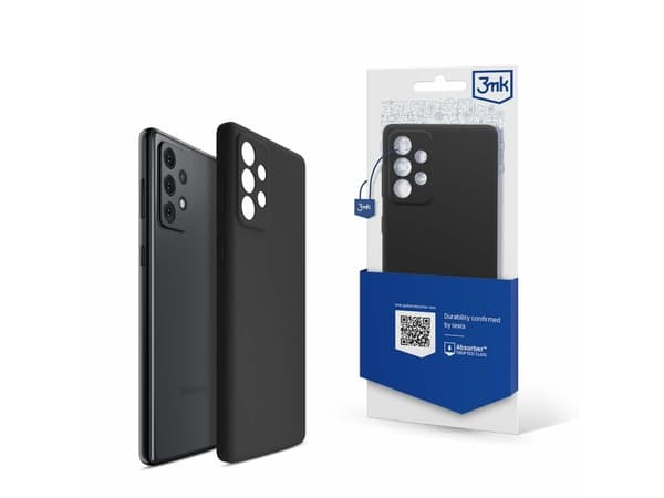 3MK Silicone Case, Galaxy A33 5G, Svart