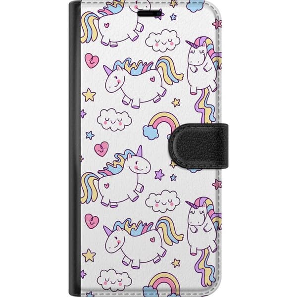 Apple iPhone 6 Tegnebogsetui Unicorn Mønster