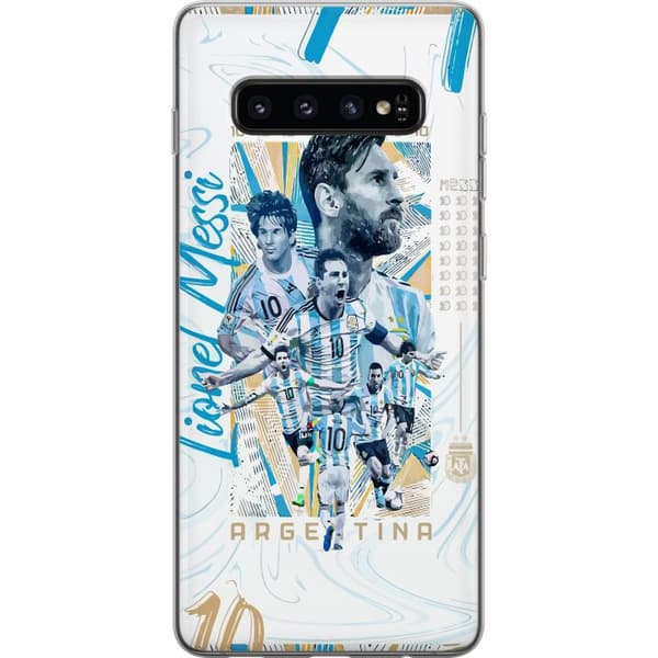 Samsung Galaxy S10 Gjennomsiktig deksel Lionel Messi
