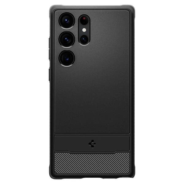 Spigen Galaxy S23 Ultra Skal Rugged Armor - Svart