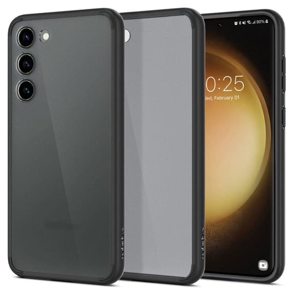 Spigen Galaxy S23 Skal Ultra Hybrid - Frost Svart