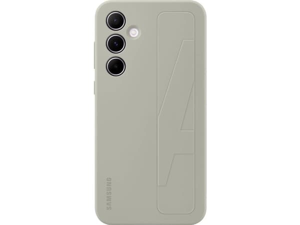Samsung EF-GA556 - Baksidedeksel for mobiltelefon - silikon - grå - for Galaxy A55
