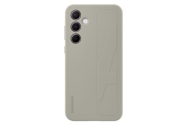 Samsung EF-GA556 - Baksidedeksel for mobiltelefon - silikon - grå - for Galaxy A55