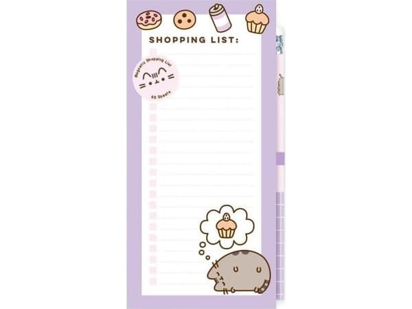 Pusheen - Muistilappu jääkaappimagneetilla + kynä Moments-mallistosta