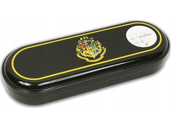Harry Potter - Galtvort pennal i metall (svart)
