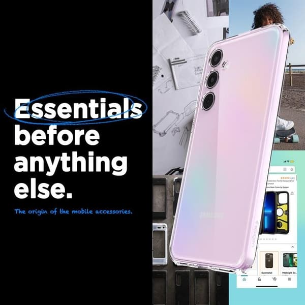 Spigen Galaxy A35 5G Mobilskal Ultra Hybrid - Crystal Clear