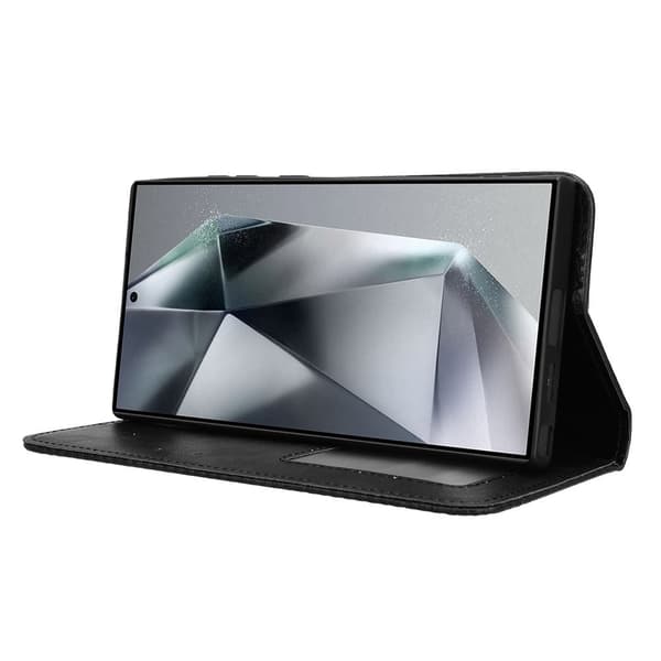Samsung Galaxy S24 Ultra Plånboksfodral - Svart