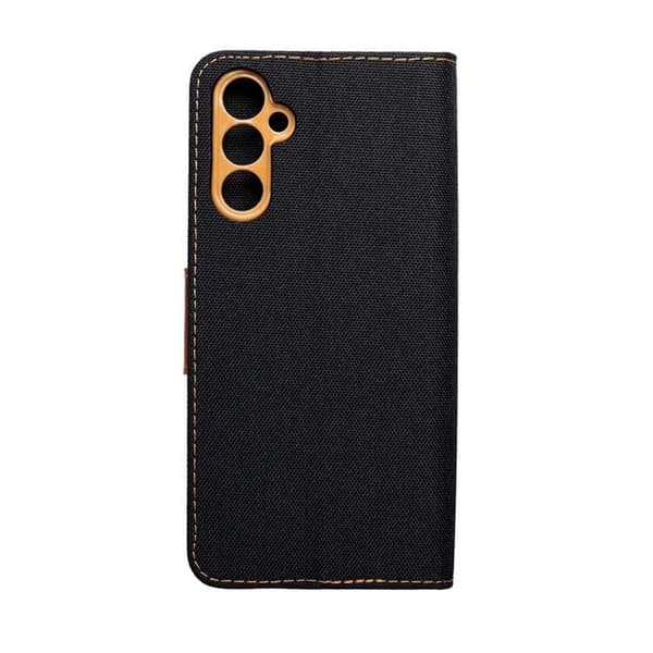 CANVAS Plånboksfodral För Galaxy A54 5G - Svart