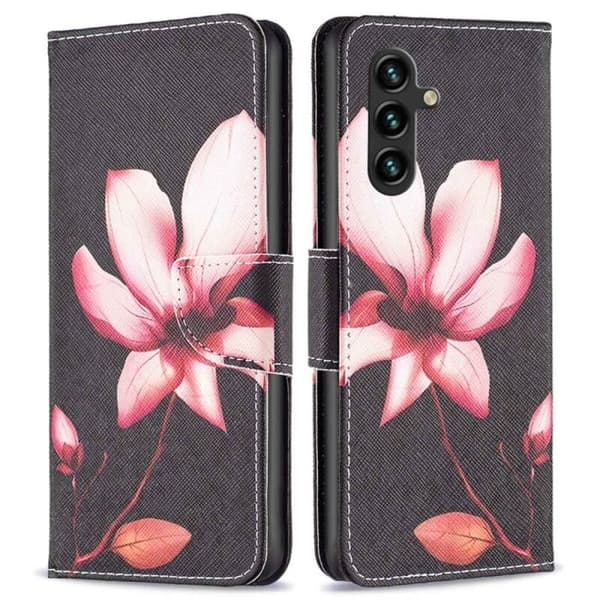 Plånboksfodral Samsung Galaxy A35 - Rosa Blomma