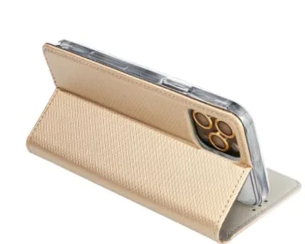 Iphone 15 Plus Plånboksfodral Smart - Guld