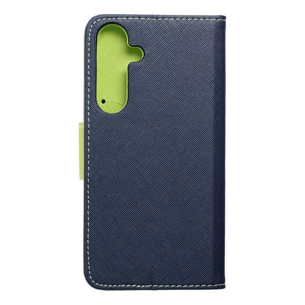 Galaxy S24 Plus Plånboksfodral Fancy Holster - Lime/Marinblå