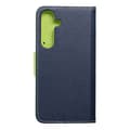 Miniatyrbild 2 av 6: Galaxy S24 Plus Plånboksfodral Fancy Holster - Lime/Marinblå