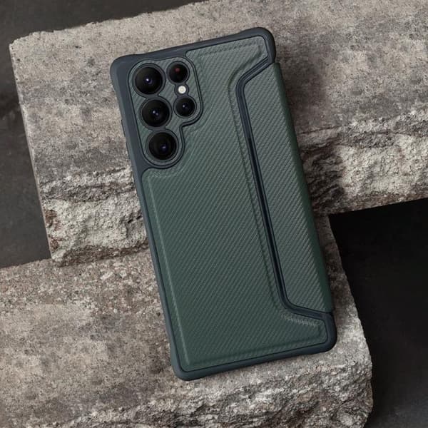 Xiaomi Redmi Note 13 Pro Plus Plånboksfodral Razor - Grön